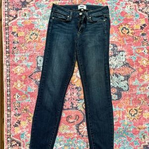 PAIGE Women's Midnight Blue Skinny Jeans